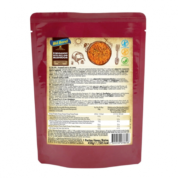 Blue Band Stroganoff with Rice and Mushrooms dans le groupe Loisirs en plein air / Nourriture camping / Conserves l\'adresse Sportfiskeprylar.se (MKB110)