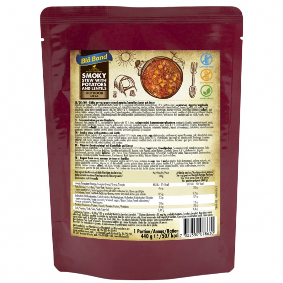 Blue Band - Smokey Stew With Lentils & Potatoes dans le groupe Loisirs en plein air / Nourriture camping / Conserves l\'adresse Sportfiskeprylar.se (MKB111)