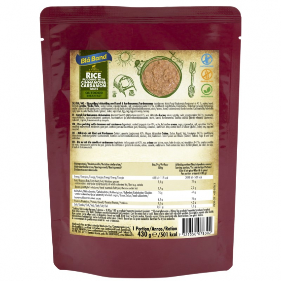 Blue Band - Rice Pudding With Cinnamon & Cardamom dans le groupe Loisirs en plein air / Nourriture camping l\'adresse Sportfiskeprylar.se (MKC101)