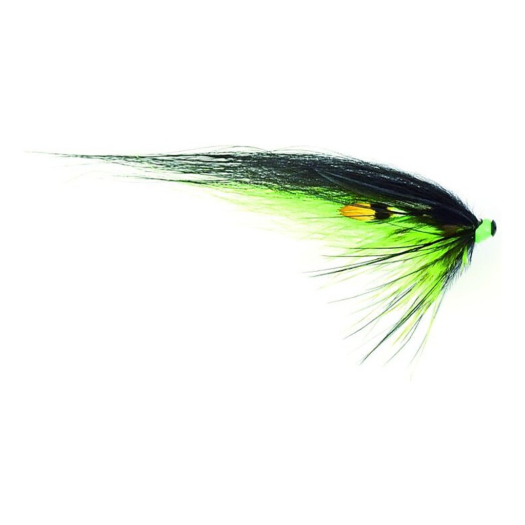 Frödin Micro Series - Black Green Helmet dans le groupe Techniques de pêche / Peche a la mouche / Mouches / Mouches à saumon l\'adresse Sportfiskeprylar.se (MSBGr)