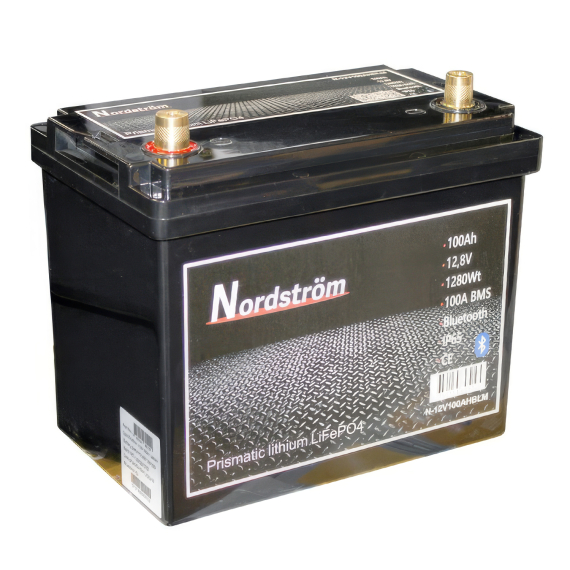 Nordström Lithium 12v Batteri 100 Ah Marine BT dans le groupe Électronique marine et bateau / Batteries et chargeurs / Batteries / Batteries lithium l\'adresse Sportfiskeprylar.se (N-12V100AHBLM)