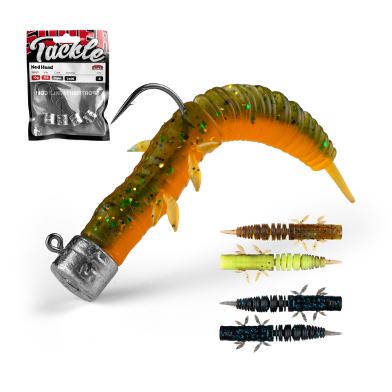 Scout Ned Creep Jigging Set dans le groupe Leurre de la peche / Kits leurres / Kits leurres perche l\'adresse Sportfiskeprylar.se (NEDCREEPSET)