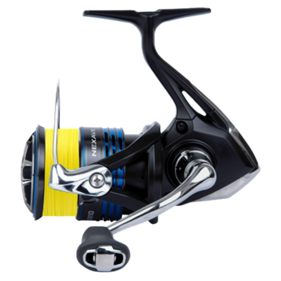 Shimano Nexave FI Prespooled PowerPro dans le groupe Moulinet de pêche / Moulinets à bobines l\'adresse Sportfiskeprylar.se (NEX2500FIB15r)
