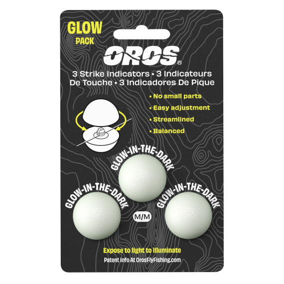 Oros Strike Indicator Glow Pack dans le groupe Hameçons et terminal tackle / Floteurs / Indicateurs mouche l\'adresse Sportfiskeprylar.se (NFD9214-3ssmglow)