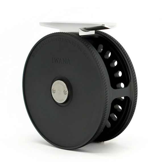 Iwana Minami Trout Reel Black dans le groupe Moulinet de pêche / Moulinets mouche et bobines suplémentaires / Moulinets de pêche à la mouche l\'adresse Sportfiskeprylar.se (NFD9281-2,75Blackr)