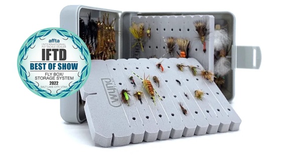 Wynd Bynder Gray Fly Box Flybox dans le groupe Stockage / Boite de peche / Boîtes à mouche l\'adresse Sportfiskeprylar.se (NFD9297)