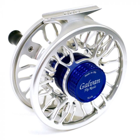Galvan The Grip Reel G-5 Clear-Blue Hub dans le groupe Moulinet de pêche / Moulinets mouche et bobines suplémentaires / Moulinets de pêche à la mouche l\'adresse Sportfiskeprylar.se (NFD9316-5Bluer)