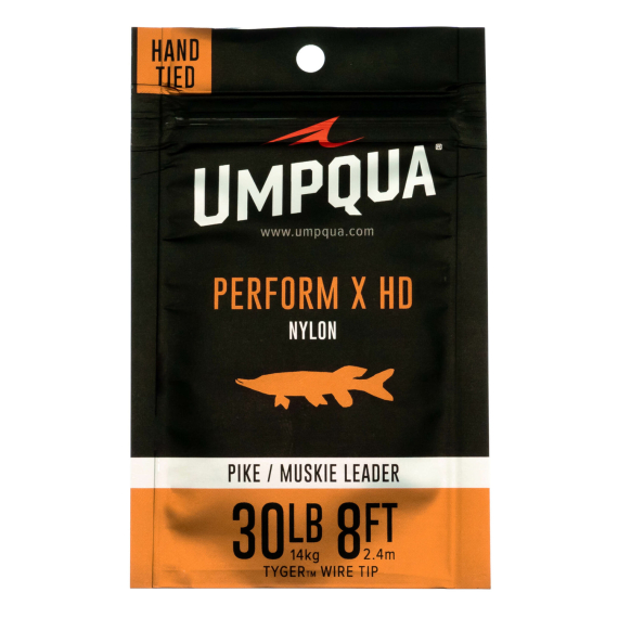 Umpqua Perform X Pike Leader w/Tyger Wire Tip 8ft 30lb dans le groupe Hameçons et terminal tackle / Leaders et Bas de ligne / Leaders prêts à l\'emploi / Queues de rat l\'adresse Sportfiskeprylar.se (NFD9389)