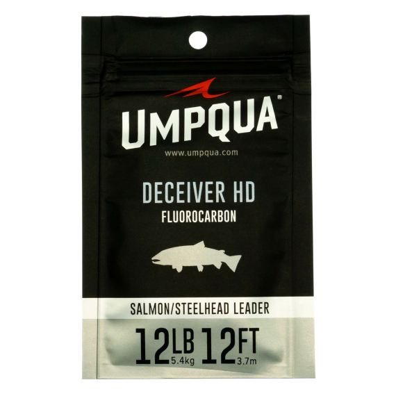 Umpqua Deceiver HD Salmon & Steelhead Fluorocarbon Leader 12ft dans le groupe Hameçons et terminal tackle / Leaders et Bas de ligne / Leaders prêts à l\'emploi / Queues de rat l\'adresse Sportfiskeprylar.se (NFD9392-8lbr)