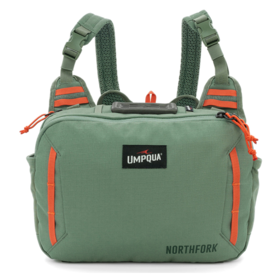 Umpqua Northfork Chest Pack - Pine dans le groupe Stockage / Sac de peche / Packs poitrine l\'adresse Sportfiskeprylar.se (NFD9409-Pine)