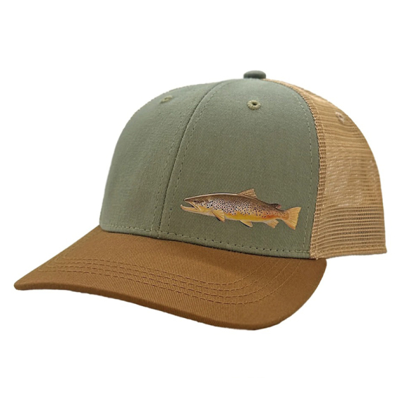RepYourWater Hat Standard Fit - Tailout Series Brown dans le groupe Habits et chaussures / Chapeau de peche, casquette peche / Casquettes l\'adresse Sportfiskeprylar.se (NFD9549)