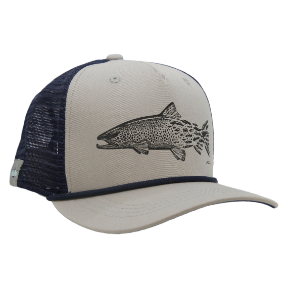 RepYourWater Hat 5 Panel Brown - Snacks dans le groupe Habits et chaussures / Chapeau de peche, casquette peche / Casquettes l\'adresse Sportfiskeprylar.se (NFD9563)