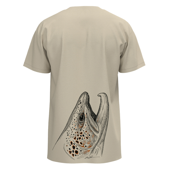RepYourWater T-Shirt Rising Brown dans le groupe Habits et chaussures / Habits / T-shirts l\'adresse Sportfiskeprylar.se (NFD9566-Mr)