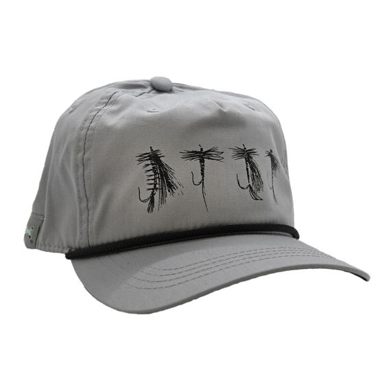 RepYourWater Hat 5 Panel Unstructured - Trout Ties dans le groupe Habits et chaussures / Chapeau de peche, casquette peche / Casquettes l\'adresse Sportfiskeprylar.se (NFD9592)