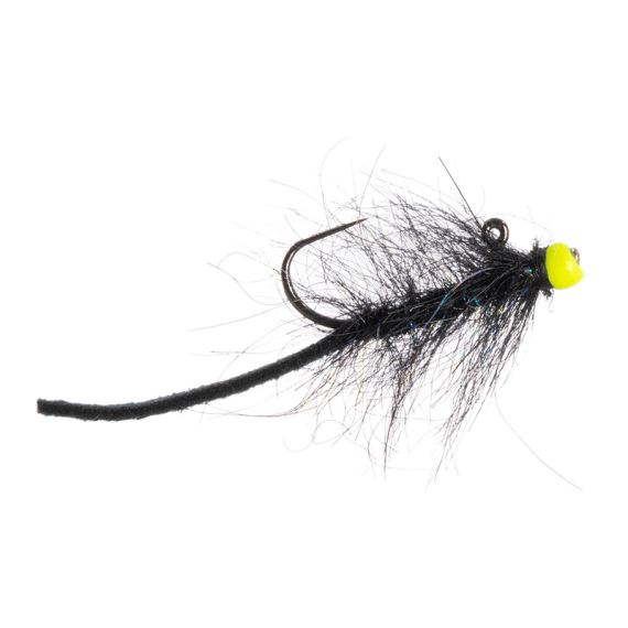 Umpqua Balanced Leather Leech Nano #12 - Black/Chartreuse dans le groupe Leurre de la peche / Mouches l\'adresse Sportfiskeprylar.se (NFD9629-BC12)