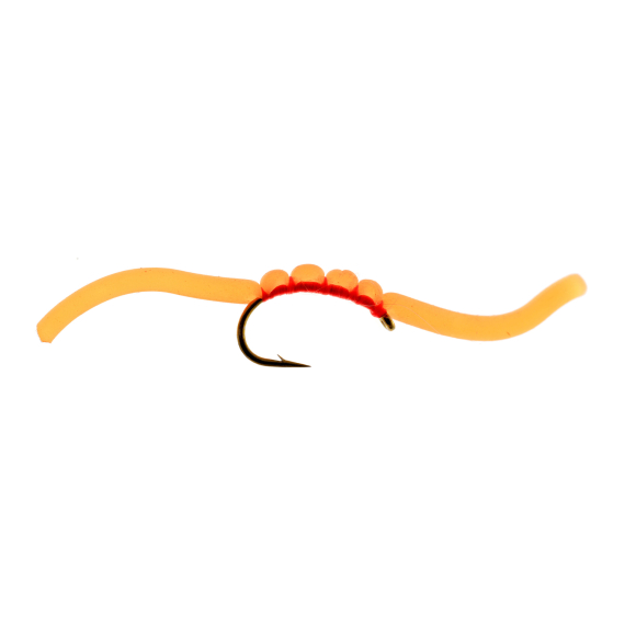 Umpqua Squirmy Wormie - Fluo Orange dans le groupe Techniques de pêche / Peche a la mouche / Mouches l\'adresse Sportfiskeprylar.se (NFD9634-FO10r)