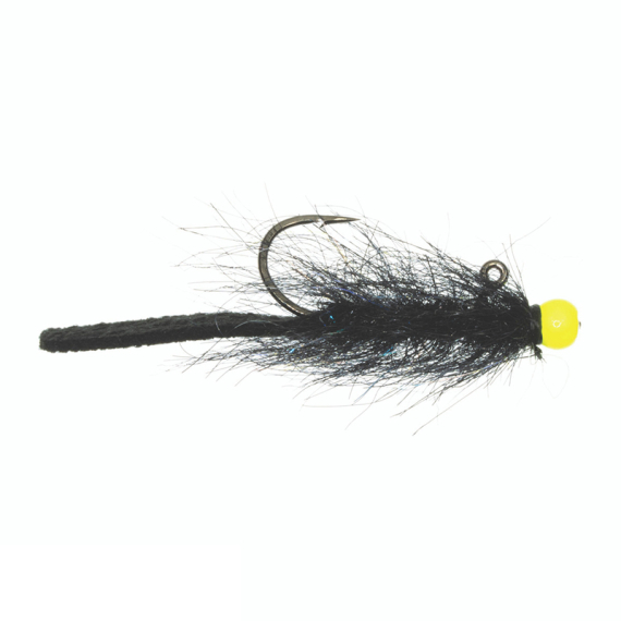 Umpqua Balanced Leather Leech #10 - Black/Chartreuse dans le groupe Leurre de la peche / Mouches l\'adresse Sportfiskeprylar.se (NFD9642-BC10)