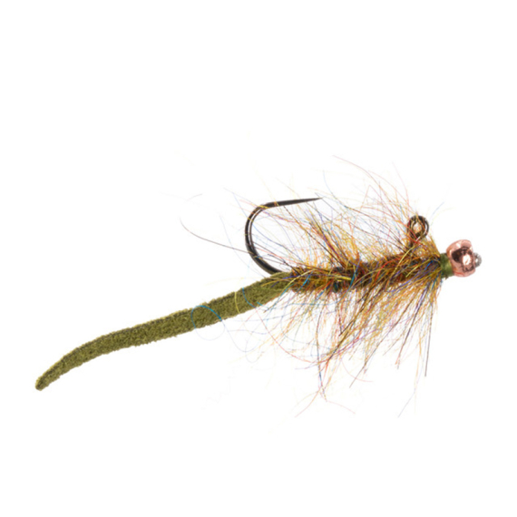 Umpqua Balanced Leather Leech Nano - Olive dans le groupe Techniques de pêche / Peche a la mouche / Mouches / Nymphes l\'adresse Sportfiskeprylar.se (NFD9642-O12r)