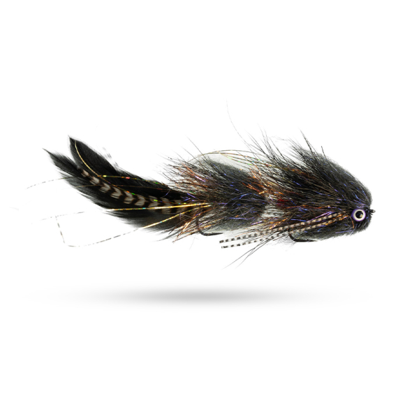 Umpqua Trasher Hurst Black #1 x #2 dans le groupe Leurre de la peche / Mouches / Streamers l\'adresse Sportfiskeprylar.se (NFD9655-BL01X02)
