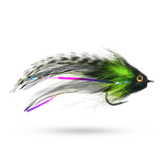 Umpqua Jungle Love Black/Chartreuse #2/0 dans le groupe Leurre de la peche / Mouches / Streamers l\'adresse Sportfiskeprylar.se (NFD9658-BC20)