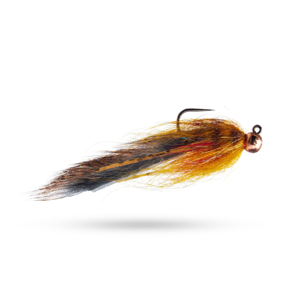 Umpqua Cousin It Sculpin Jig Mena Ginger #6 dans le groupe Leurre de la peche / Mouches / Streamers l\'adresse Sportfiskeprylar.se (NFD9667-GI6)