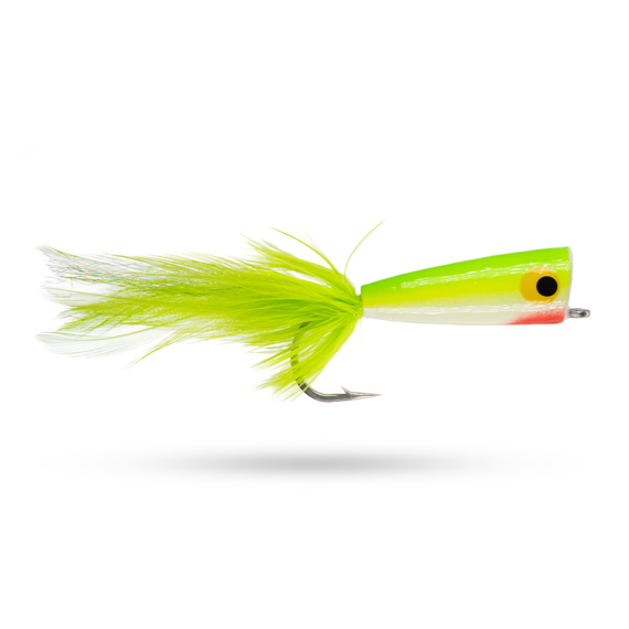 Umpqua Saltwater Popper Chartreuse #2/0 dans le groupe Leurre de la peche / Mouches / Salt Water Flies l\'adresse Sportfiskeprylar.se (NFD9687-CH20)