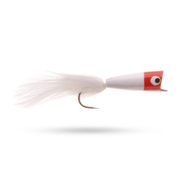 Umpqua Saltwater Popper Red/White #2/0 dans le groupe Leurre de la peche / Mouches / Salt Water Flies l\'adresse Sportfiskeprylar.se (NFD9687-REWH20)