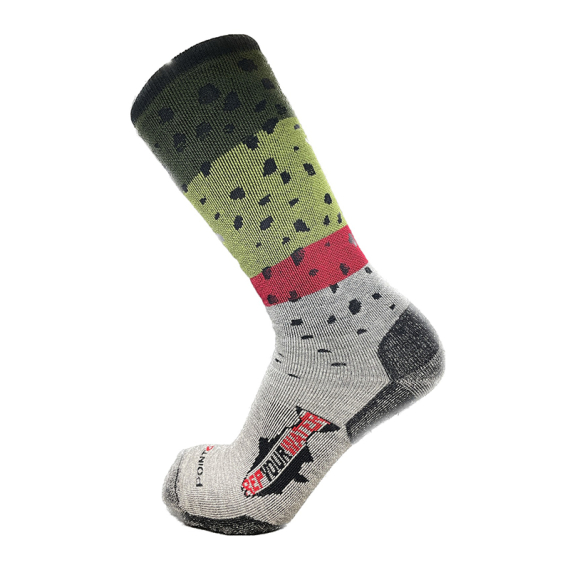 RepYourWater Merino Socks Rainbow Trout dans le groupe Habits et chaussures / Habits / Vêtements chauds et sous vêtements / Chaussettes l\'adresse Sportfiskeprylar.se (NFD9736-Mr)