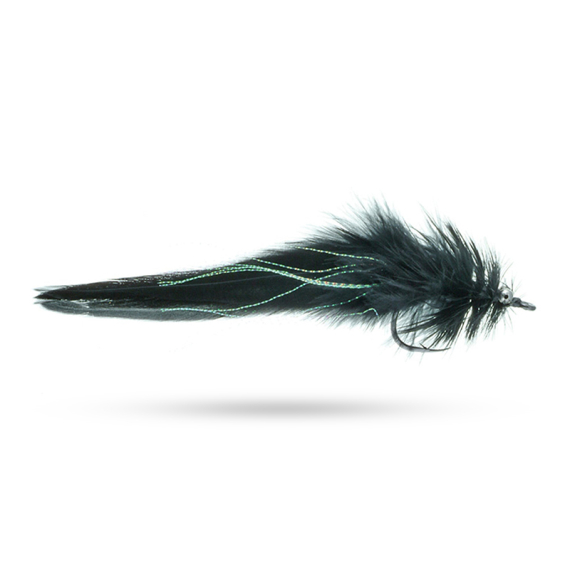 Umpqua Pike Snake Black #3/0 dans le groupe Leurre de la peche / Mouches / Mouches à brochets l\'adresse Sportfiskeprylar.se (NFD9740-Black)