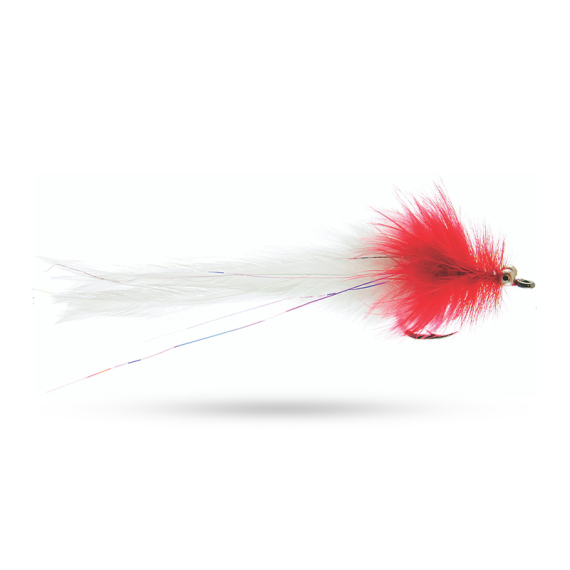 Umpqua Pike Snake Red/White #3/0 dans le groupe Leurre de la peche / Mouches / Mouches à brochets l\'adresse Sportfiskeprylar.se (NFD9740-RedWhite)