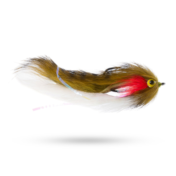 Umpqua Kvichak Killer Anderson Olive / White #1/0 dans le groupe Leurre de la peche / Mouches / Mouches à brochets l\'adresse Sportfiskeprylar.se (NFD9743-OlWhite)