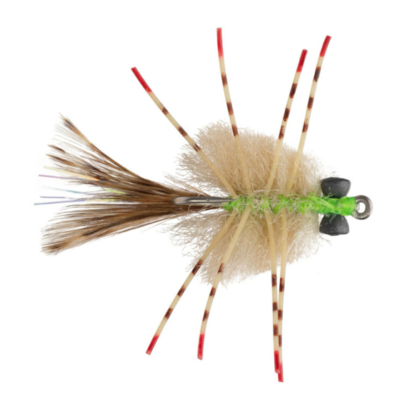 Umpqua Improved Merkin Tan / Sand dans le groupe Leurre de la peche / Mouches / Salt Water Flies l\'adresse Sportfiskeprylar.se (NFD9775-2r)
