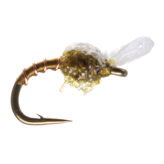 Umpqua Graveyard Midge Wood Olive - #18 dans le groupe Leurre de la peche / Mouches / Nymphes l\'adresse Sportfiskeprylar.se (NFD9825-Olive18)