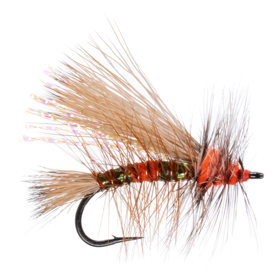 Umpqua Naked Stimulator Kaufmann Royal - #10 dans le groupe Leurre de la peche / Mouches / Mouches sèches l\'adresse Sportfiskeprylar.se (NFD9827--Royal)