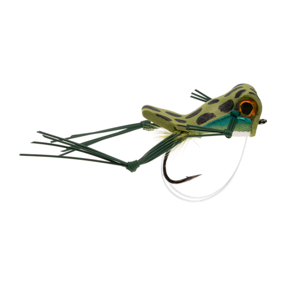 Umpqua Ribbit Rhol Lohr Frog - #1 dans le groupe Leurre de la peche / Mouches / Mouches sèches l\'adresse Sportfiskeprylar.se (NFD9830)