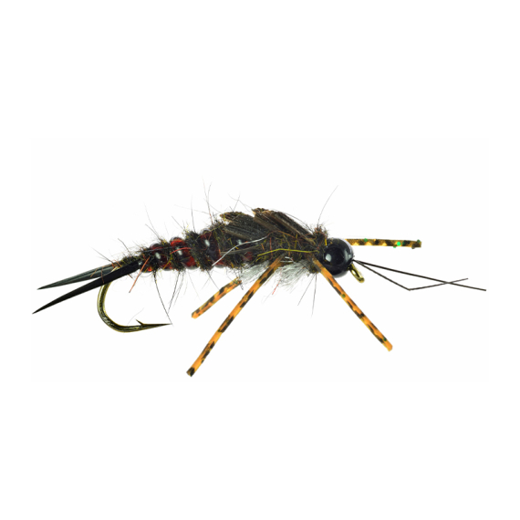 Umpqua Atomic Stone Hudspeth Brown/Black - #6 dans le groupe Leurre de la peche / Mouches / Nymphes l\'adresse Sportfiskeprylar.se (NFD9878-6)
