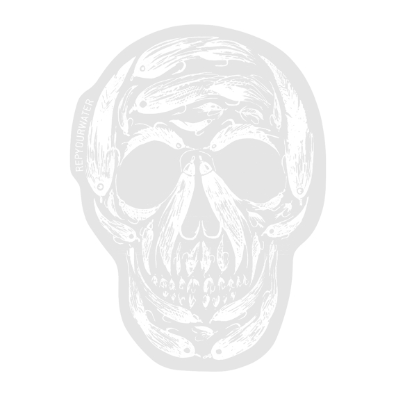 RepYourWater Sticker - Fly Til You Die dans le groupe Autre / Autocollants l\'adresse Sportfiskeprylar.se (NFD9918)