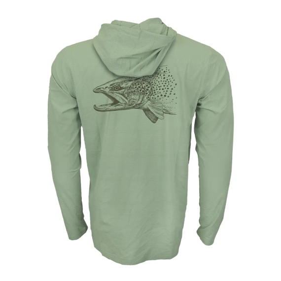 RepYourWater Hooded Sun Shirt Flolite Predator dans le groupe Habits et chaussures / Vêtements anti-UV l\'adresse Sportfiskeprylar.se (NFD9929-Sr)