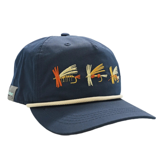 RepYourWater Hat Retro Flies - Unstructured dans le groupe Habits et chaussures / Chapeau de peche, casquette peche / Casquettes l\'adresse Sportfiskeprylar.se (NFD9961)