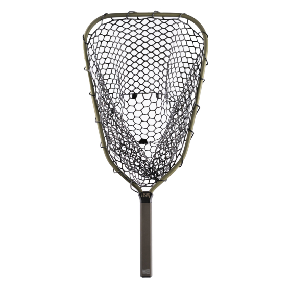 Rising Lunker Landing Net Clear 25cm handle - Stealth dans le groupe Accessoires de pêche / Épuisette de pêche / Épuisettes mouche l\'adresse Sportfiskeprylar.se (NFD9963-C-25Stealth)