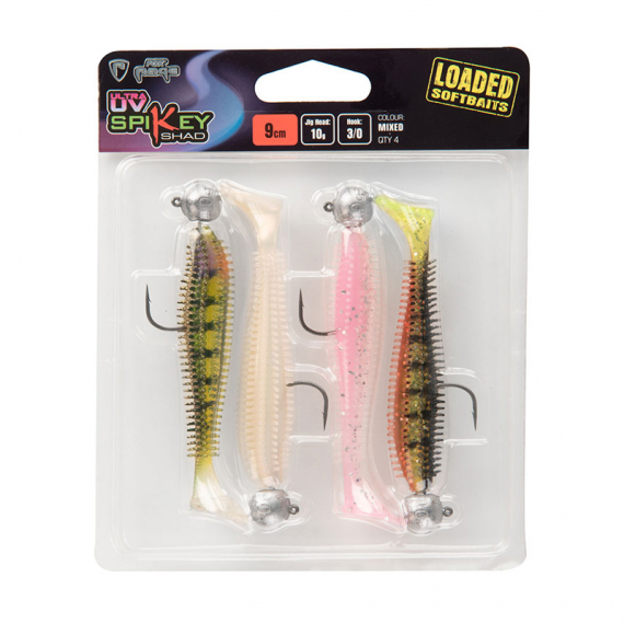 Fox Rage Poissons En Caoutchouc Slick Shad 9cm - Pack Mixte Pour Pêche Perche Et Sandre