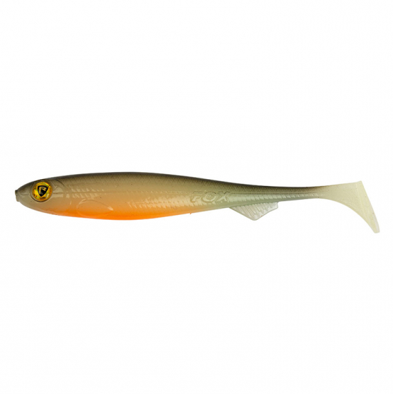 Fox Rage Slick Shad 9 cm / 3.5\'\' (bulk) - UV Hot Olive dans le groupe Leurre de la peche / Leurre souple / Jigs pour perches et pour sandres l\'adresse Sportfiskeprylar.se (NSC053)
