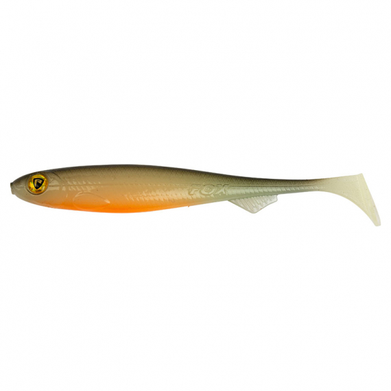 Fox Slick Shad 7cm/2.75\'\' (bulk) - UV Hot Olive dans le groupe Leurre de la peche / Leurre souple / Jigs pour perches et pour sandres l\'adresse Sportfiskeprylar.se (NSC056)