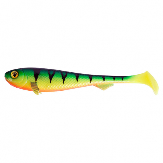 Fox Rage Super Slick Shad 28cm/11\'\' (1-pack) - UV Firetiger dans le groupe Leurre de la peche / Leurre souple / Jigs à brochets l\'adresse Sportfiskeprylar.se (NSC061)