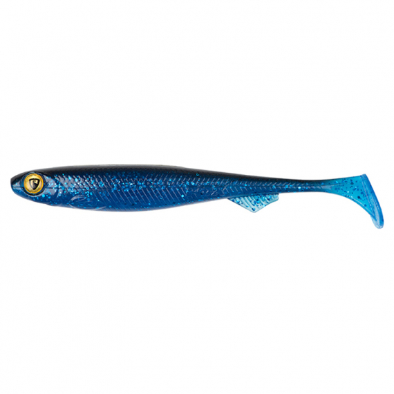 Fox Rage Slick Shad 11cm Bulk - UV Blue Flash dans le groupe Leurre de la peche / Leurre souple / Jigs pour perches et pour sandres l\'adresse Sportfiskeprylar.se (NSC071)