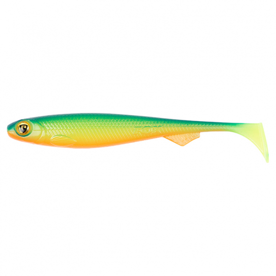 Fox Rage Slick Shad 9cm Bulk - UV Blue Back dans le groupe Leurre de la peche / Leurre souple / Jigs pour perches et pour sandres l\'adresse Sportfiskeprylar.se (NSC073)