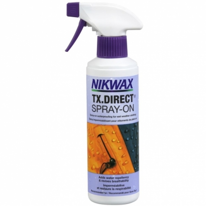 Nikwax TX.Direct Spray-On, 300ml dans le groupe Habits et chaussures / Chaussures / Soins chaussures et accessoires / Graisse et revêtement de chaussures l\'adresse Sportfiskeprylar.se (NW571)