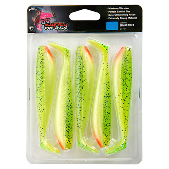 Zander Pro Ultra UV 12 cm 5-pack dans le groupe Leurre de la peche / Leurre souple / Jigs pour perches et pour sandres l\'adresse Sportfiskeprylar.se (NZS024r)