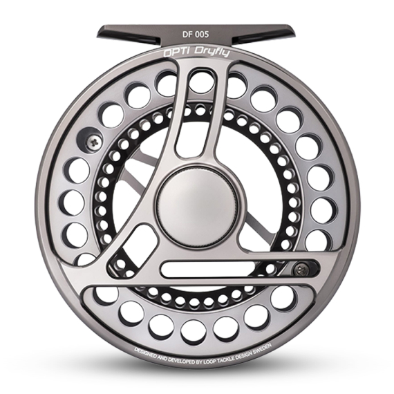 Loop Opti Fly Reel Mist Silver dans le groupe Moulinet de pêche / Moulinets mouche et bobines suplémentaires / Moulinets mouche l\'adresse Sportfiskeprylar.se (ODFS-Lr)