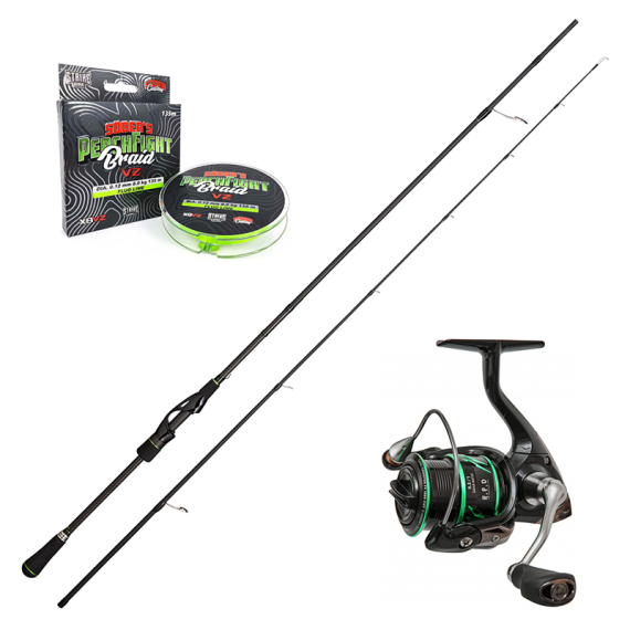 Gunki Overtake Finesse Rod & Chooten Cut Combo 215M 5-21g dans le groupe Kit de pêche / Combos spinning / Ensemble Spinning Perche l\'adresse Sportfiskeprylar.se (OVERTAKECHOOTENCOMBO)